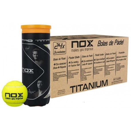 Pelotas Padel Nox Pro Titanium