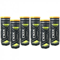 Pack 6 Botes de Pelotas Nox Pro Titanium