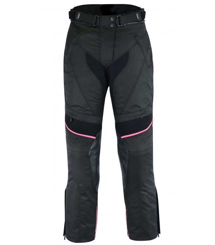 Pantalon moto mujer con protecciones invierno cordura,pantalon de moto para  mujer