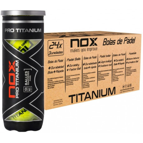 Pelotas Padel Nox Pro Titanium